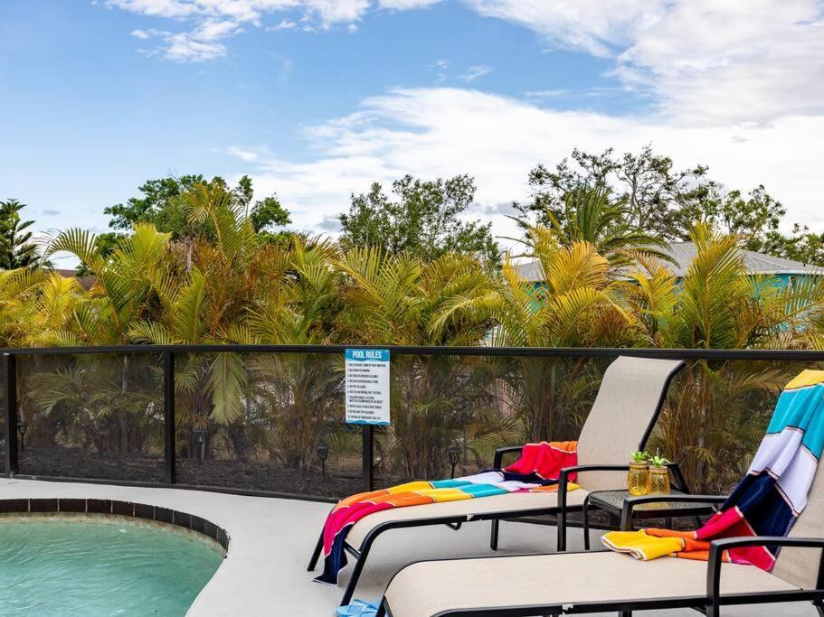 Englewood, Manasota Keys - 2 Bedroom Luxury Villa, Pool, Game Room, 6 Min To Beaches Next To Canal Zewnętrze zdjęcie